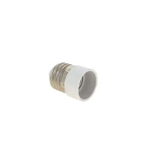Переходник E27-E14 бел. EKF AD-E27-E14-w фото 2
