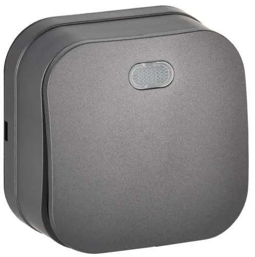 Выключатель 1-кл. ОП GLORY ВС20-1-1-ХСм 10А с индикацией сталь матов. IEK EVH11-K46M-10