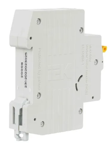 Выключатель автоматический модульный 1п C 25А 6кА ВА47-60M KARAT IEK MVA31-1-025-C фото 9