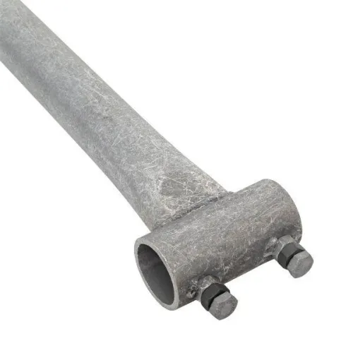 Держатель мачты молниеприемника к стене d40мм вынос 530мм PROxima EKF lp-530-04018-sp фото 3