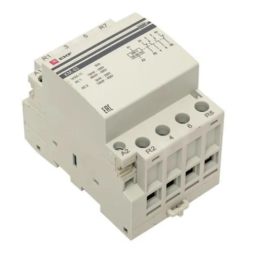 Контактор модульный КМ 63А 2NО+2NC (3 мод.) PROxima EKF km-3-63-22 фото 9