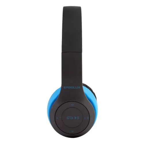 Наушники накладные с микрофоном беспроводные ELX-BTHP01-C06 FM MP3 коробка син. ERGOLUX 15357 фото 5