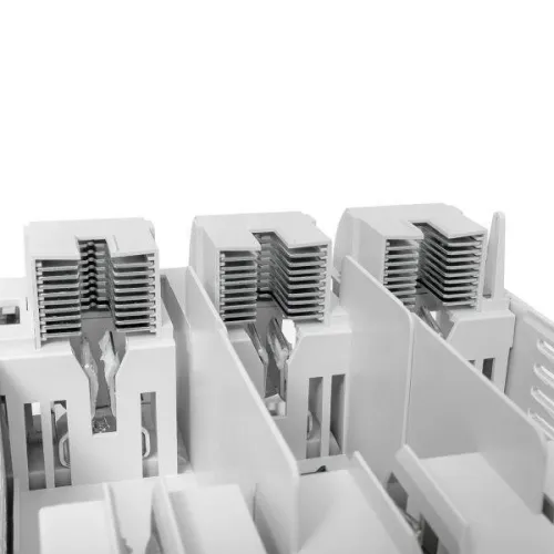 Выключатель-разъединитель УВРЭ v2 250А с доп. контактом (NO+NC) откидного типа под предохранители ППН (габ.1) EKF uvre2-250 фото 3