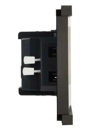 Выключатель 1-кл. FORTE&PIANO 10А FP310 с самовозвратом сер. IEK FP-V14-0-10-1-K03 фото 3