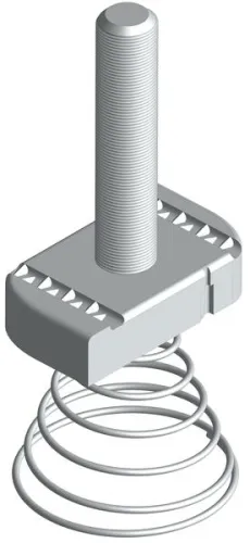 Болт STRUT 10х60 с конусной пружиной TDZ EKF stbkp10x60-TDZ