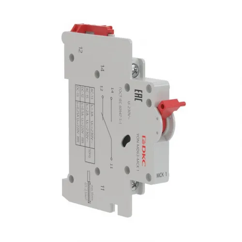 Контакт вспомогательный 1 перекидн. контакт YON MD63-MCK1