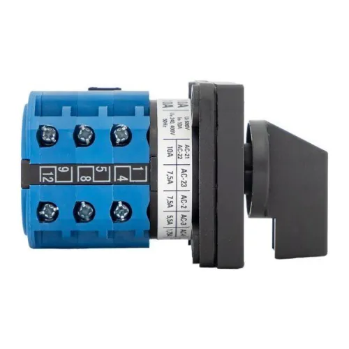 Переключатель кулачковый ПК-1-102 2п 10А "0-1-2-3" EKF pk-1-102-10 фото 2