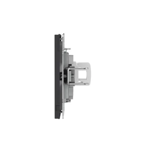 Розетка компьютерная 1-м KANT RJ45 кат.5E без шторки черн. уголь DKC 7012663 фото 4