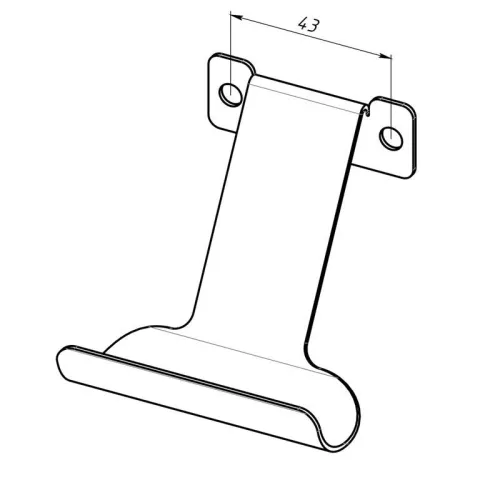 Кронштейн для игровых джойстиков универс. настенный бел. Rexant 38-0628 фото 5