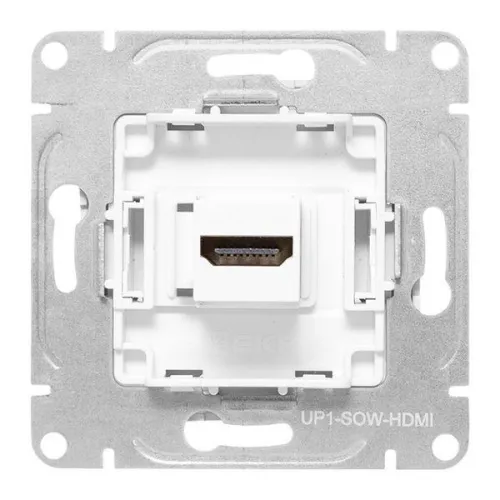 Розетка СП Эпика HDMI механизм бел. EKF UP1-SOW-HDMI фото 3