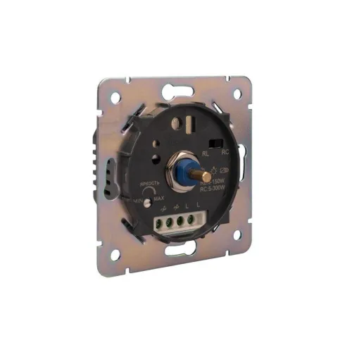 Светорегулятор (диммер) СП 300Вт ROUND MIELE перламутр Kranz KR-78-0732-1 фото 4