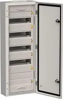 Корпус ЩРн-60 (1х60) TITAN 5 835х310х140 IP54 метал. сер. IEK TI5-50-N-060-54-7035