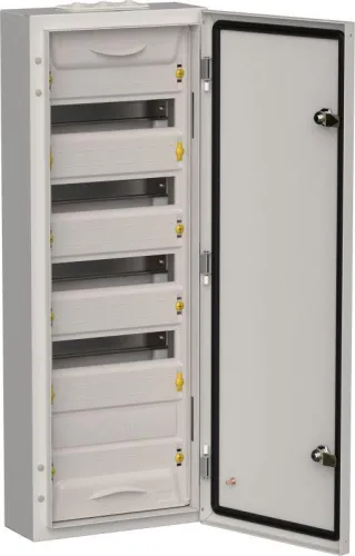 Корпус ЩРн-60 (1х60) TITAN 5 835х310х140 IP54 метал. сер. IEK TI5-50-N-060-54-7035