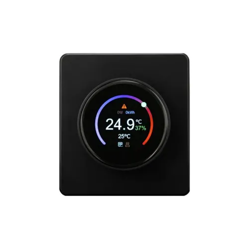 Терморегулятор СП ROUND Wi-Fi оникс Kranz KR-78-0728-3