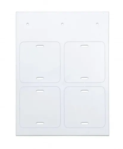 Маркировка для кабеля квадрат 55/55 (уп.40шт) DKC CIC55554SQW