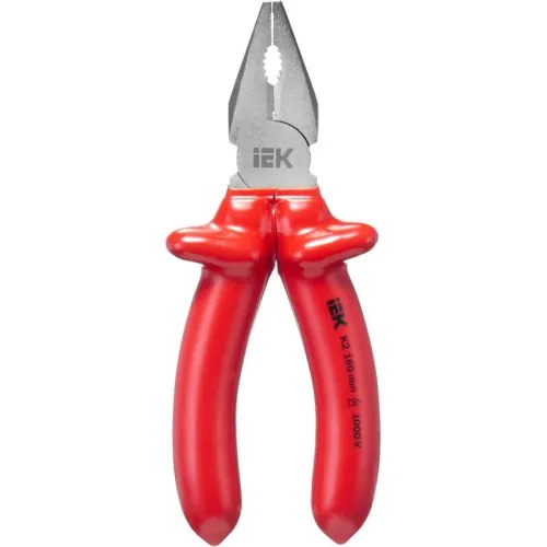 Пассатижи диэлектрические Profi 160мм 1000В ARMA2L 3 IEK A2L3-PL20-K2-160 фото 3