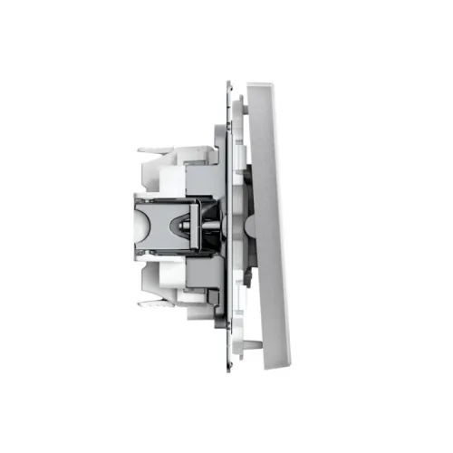 Выключатель для жалюзи 2-кл. ArtGallery 2х (сх. 4) 10А быстрозажим. клем. механизм алюм. SE GAL000319S фото 3