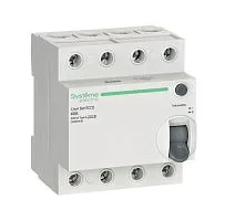 Выключатель дифференциального тока City9 Set 4п 40А 300мА A-S 400В SE C9R87440