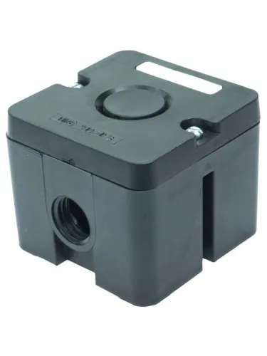 Пост управления ПКЕ 212-1 У3 10А 660В 1 элемент накладной IP40 черн. цилиндр Электротехник ET519067 фото 2