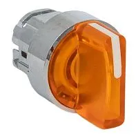 Механизм переключателя исполнительный ХB4 желт. на 3 положения возвратный без фиксации с подсветкой с короткой ручкой PROxima EKF XB4BD3L-Y