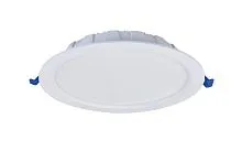 Светильник светодиодный FD 10 R 30W OP 940 D200 WH IP44 231х47мм 30Вт 4000К Ra 90 IP44 встраив. бел. даунлайт Русский Свет 11041023234