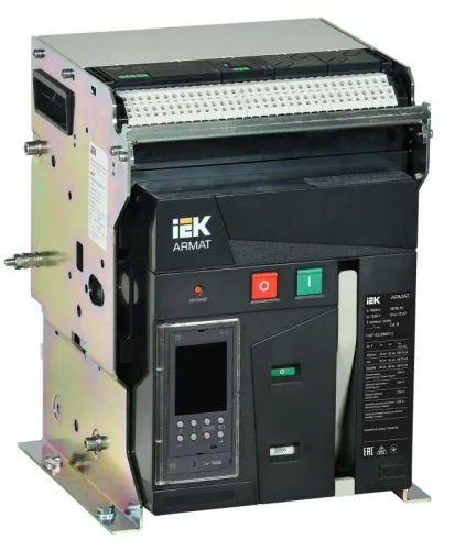 Выключатель автоматический воздушный 3п B 1600А 85кА TD стац. с комплектом аксессуаров ARMAT IEK AR-ACB-3FB-085-1600A-TDCF