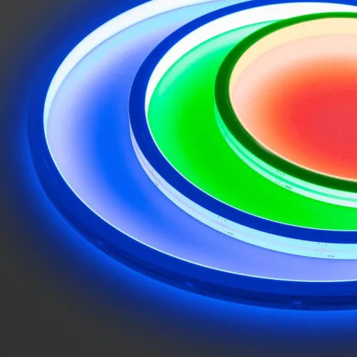 Лента светодиодная MOONLIGHT-TOP-GM192-13x12mm 24V RGBW-Day 14.4Вт/м IP67 wire x2 боков. вывод кабеля герметичная (уп.5м) Arlight 041483