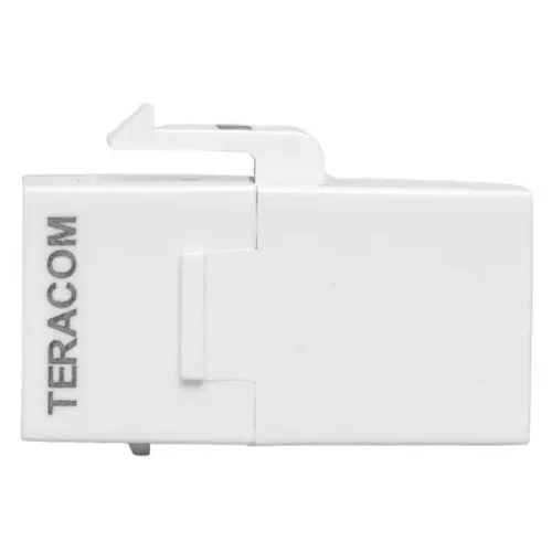 Адаптер проходной Keystone RJ45-RJ45 кат.6 неэкранир. бел. TERACOM PRO EKF TRP-INLC-KSTN-6UTP-WH фото 3