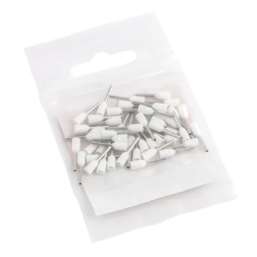 Наконечник штыревой втулочный изол. НШвИ 0.5-8 (уп.50шт) EKF nhvi-0.5-8 фото 4