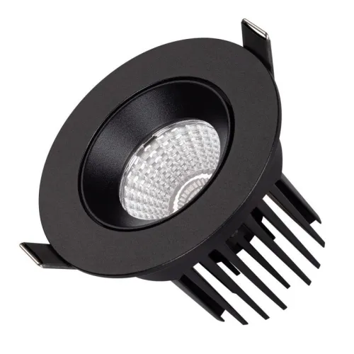 Светильник светодиодный MS-ATOLL-BUILT-TURN-R94-10W Day4000 (BK 60 deg 230В) IP54 металл Arlight 044620