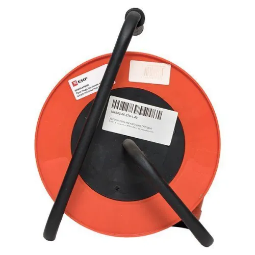 Удлинитель на катушке 1х40м без заземл. 6А IP20 Атлант 2.0 1.3кВт ПВС 2х0.75 PROxima EKF UKA02-06-275-1-40 фото 4