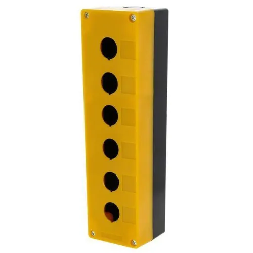 Корпус КП106 6 кнопок пластик. желт. EKF cpb-106-o фото 2