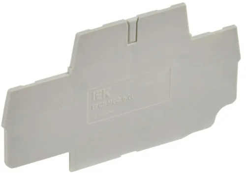 Заглушка для CP-ML 2 ур. 2.5кв.мм сер. IEK YCT23-00-2-K03-002-ZGL