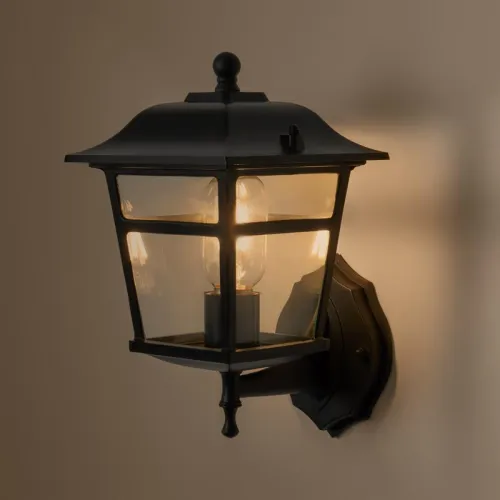 Светильник Noon 1х40Вт E27 IP44 бра настен. Voltega VGL7213WL-01B1 фото 4