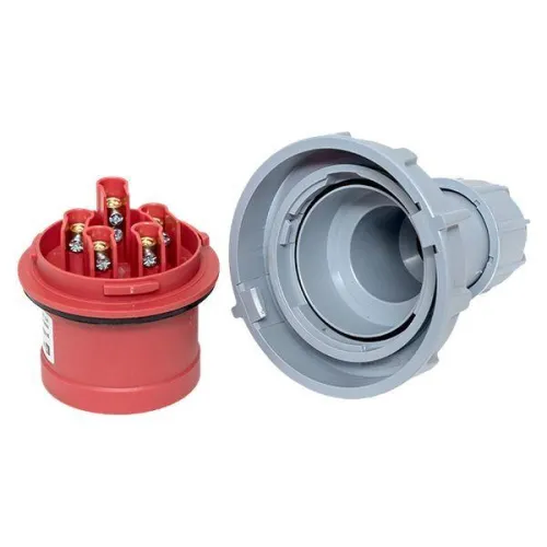 Вилка переносная 0252 3P+PE+N 32А 380В IP67 PROxima EKF ps-0252-32-380 фото 3