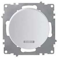 Выключатель 1-кл. СП Florence 10А IP20 с подсветкой механизм бел. (1E31701300) OneKeyElectro 2172778