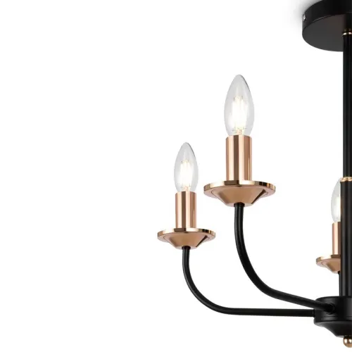 Светильник New Series 010 40Вт E14х5 IP20 потолочн. Freya FR4013CL-05GB фото 5