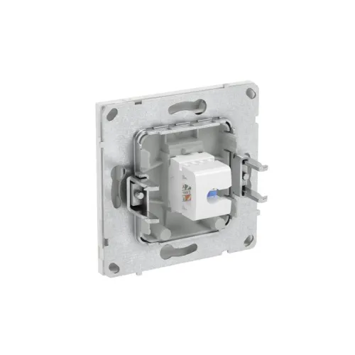 Розетка компьютерная 1-м KANT RJ45 кат.6A без шторки бел. песок DKC 7010673 фото 5