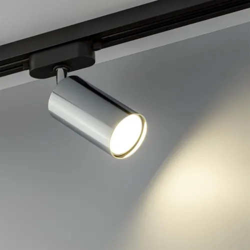 Светильник трековый ARTLINE поворотный 55х55х100мм GU10 230В алюм. 4кв.м хром. Ritter 59877 4 фото 11