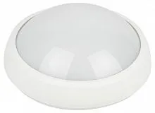 Светильник светодиодный SPB-1-08 (W) ЖКХ 180х75 8Вт 640лм 4000К IP54 круг бел. (инд.упак.) ЭРА Б0017326