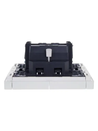 Выключатель 2-кл. СП FORTE&PIANO 10А FP205 бел. IEK FP-V20-0-10-1-K01 фото 5