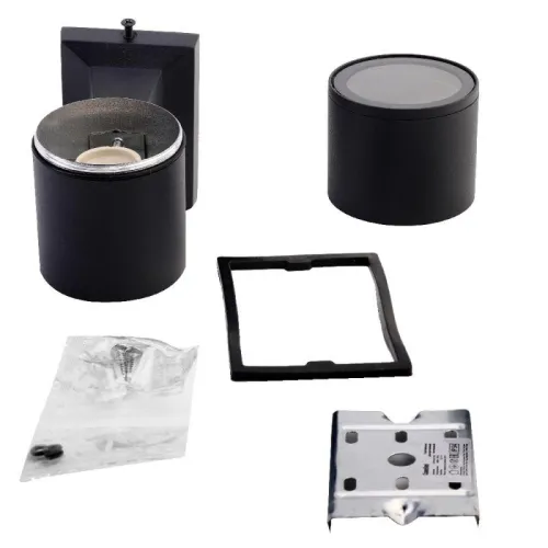 Светильник уличный фасадный металлический IP54 LGU10-02 C02 черн. Camelion 15387 фото 4