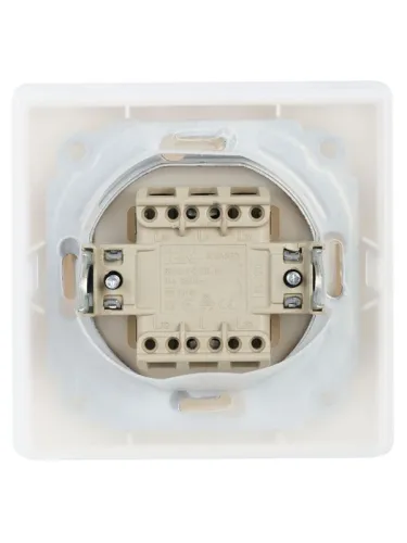 Выключатель 1-кл. СП Кварта ВС10-1-0-КБ-44 10А IP44 бел. GENERICA KV-V10-10-44-K01 фото 2