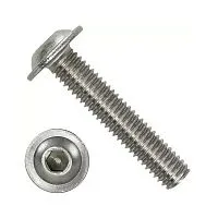 Винт с полукруглой головкой М4х8 DIN 7985 оцинк. (уп.20шт) Tech-Krep/Zitar 126573