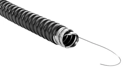 Металлорукав в ПВХ изоляции Р3-ЦПнг 15 d15мм с протяжкой (уп.50м) EKF mrzp-15-50 фото 9