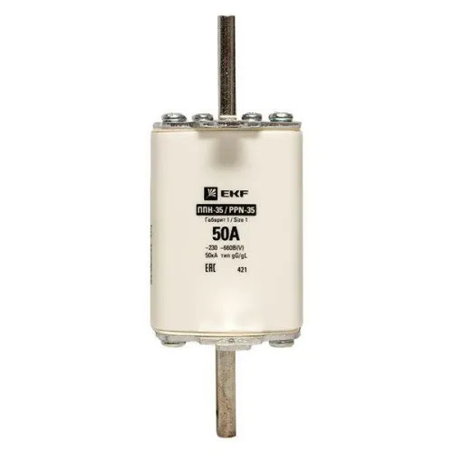 Вставка плавкая ППН-35 250/50А габарит 1 PROxima EKF fus-35/250/50 фото 6