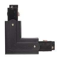 Аксессуар к шинопроводу трехфазному 3P PTR CL-BL OUT коннектор внешний Pro+ черн. JazzWay 5063112