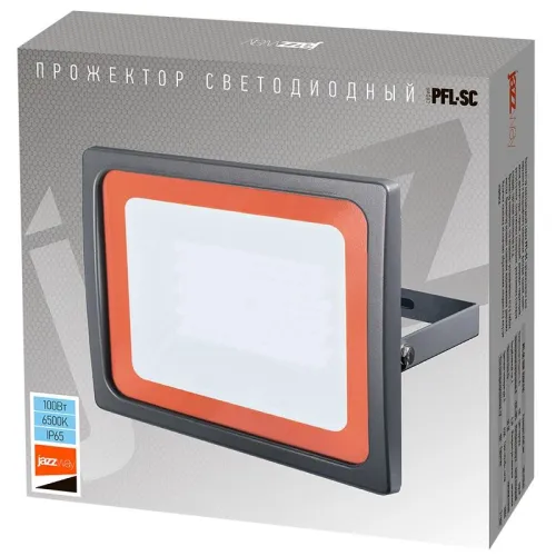 Прожектор светодиодный PFL-SC 100Вт 6500К IP65 190-260В ДО закален. матов. стекло Pro JazzWay 5001428 фото 3