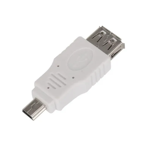 Переходник USB гнездо USB-A - штекер mini USB блист. Rexant 06-0191-A фото 6