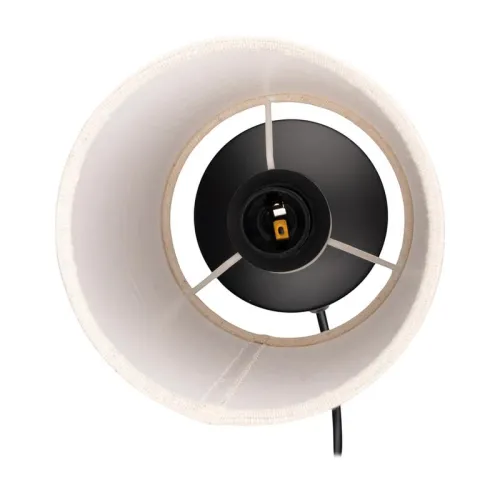 Светильник настольный JH3-01-iv E14 IP20 110х110х310мм метал.; ткань; PVC-пластик беж. JazzWay 5062351 фото 3